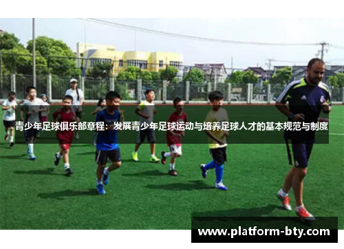 青少年足球俱乐部章程：发展青少年足球运动与培养足球人才的基本规范与制度