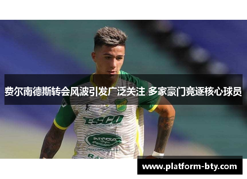 费尔南德斯转会风波引发广泛关注 多家豪门竞逐核心球员