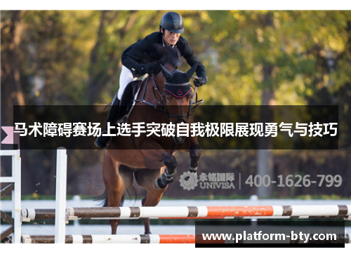 马术障碍赛场上选手突破自我极限展现勇气与技巧